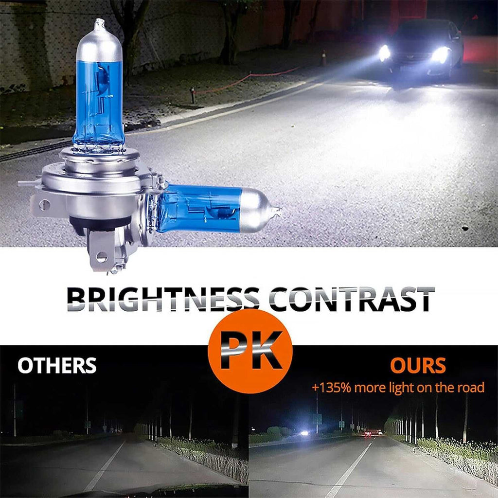Халогенни крушки с Ксенон ефект 12V/H7/55W - комплект 2 броя. - снимка 3