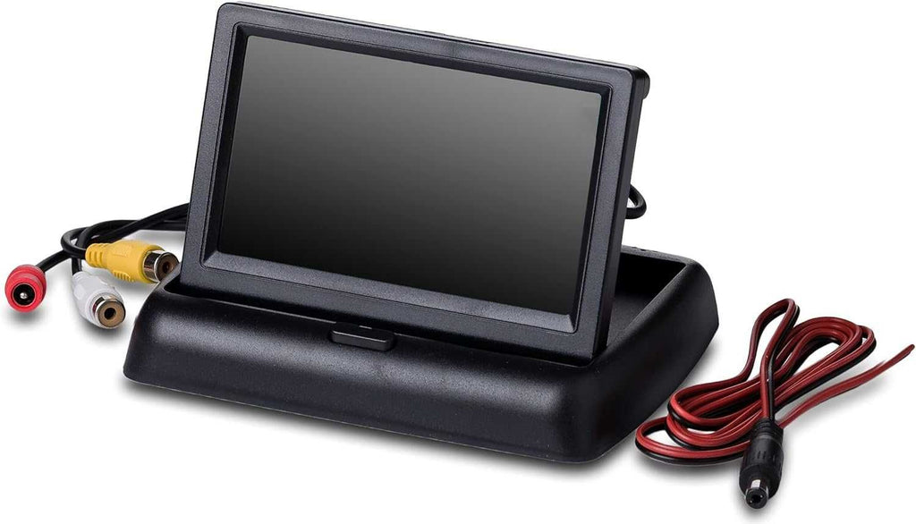 Монитор LCD 4.3" тип табакера за камера за паркиране. - снимка 5