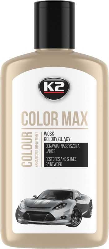 Вакса за оцветяване на автомобили Color Max K2, 250мл - Бяла. - снимка 1