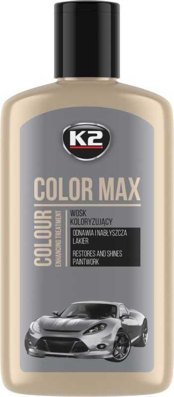 Вакса за оцветяване на автомобили Color Max K2, 250мл - Сива. - снимка 2