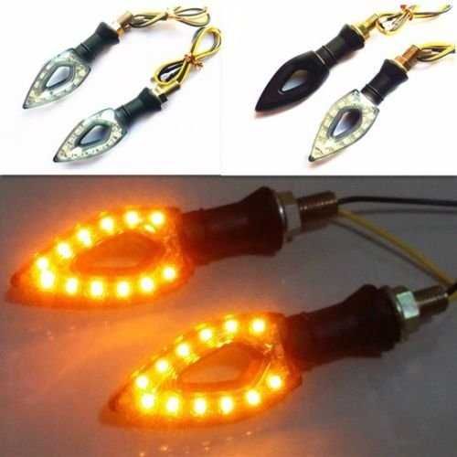 Универсални 12V LED мигачи за Мотор/Скутер/ATV - 2 броя. - снимка 4