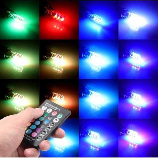 Диодна крушка (LED крушка) с дистанционно 16 цвята - 4 режима. - снимка 4