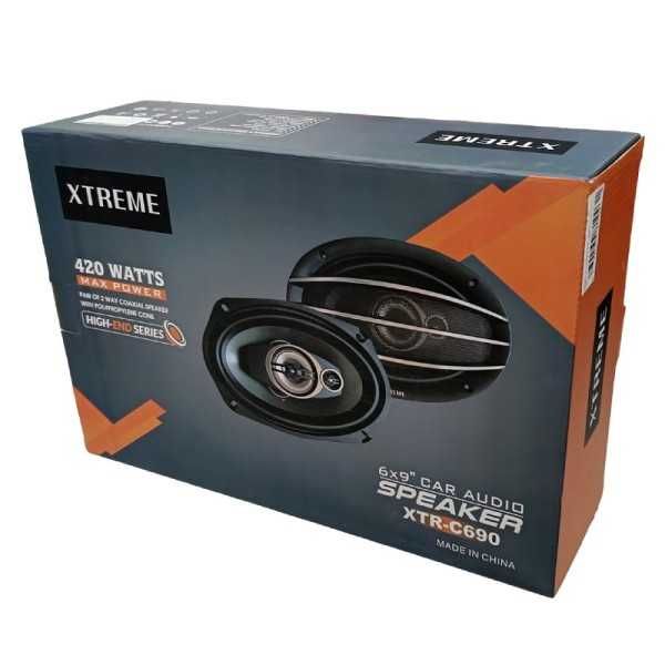 Авто Говорители XTreme трилентови 420W - 2 броя. - снимка 2