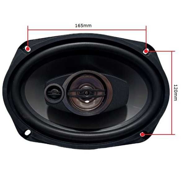 Авто Говорители XTreme трилентови 420W - 2 броя. - снимка 3