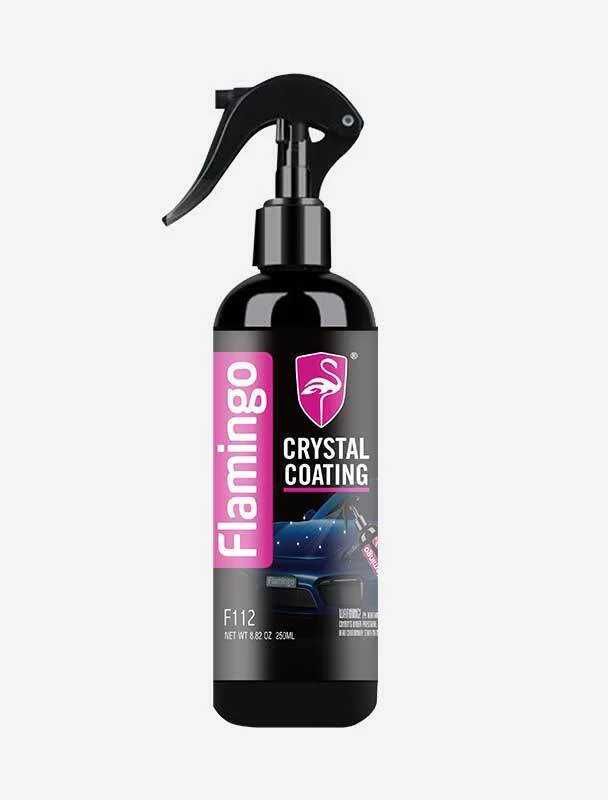 Керамична Течна Полимерна Вакса FLAMINGO Crystal Coating 250ml. - снимка 6