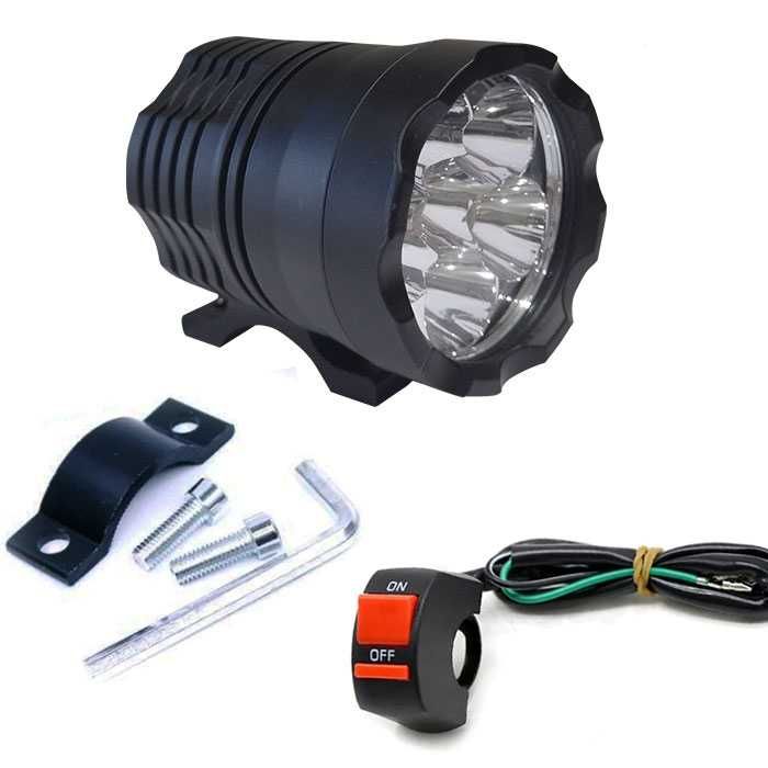 Комплект 6 SMD LED халогени за мотор 6500К - 2 броя. - снимка 2