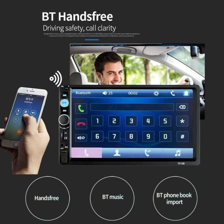 Mултимедия с 7 инчов touchscreen HD Mp5 с камера за задно виждане. - снимка 6