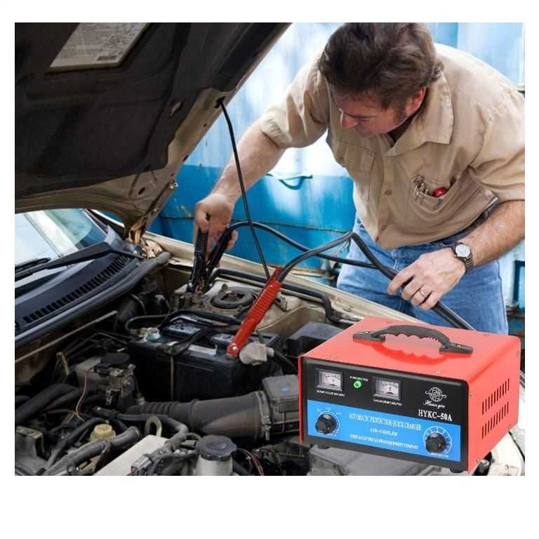 Зарядно устройство за акумулатор 50A - 6V/12V/24V. - снимка 2