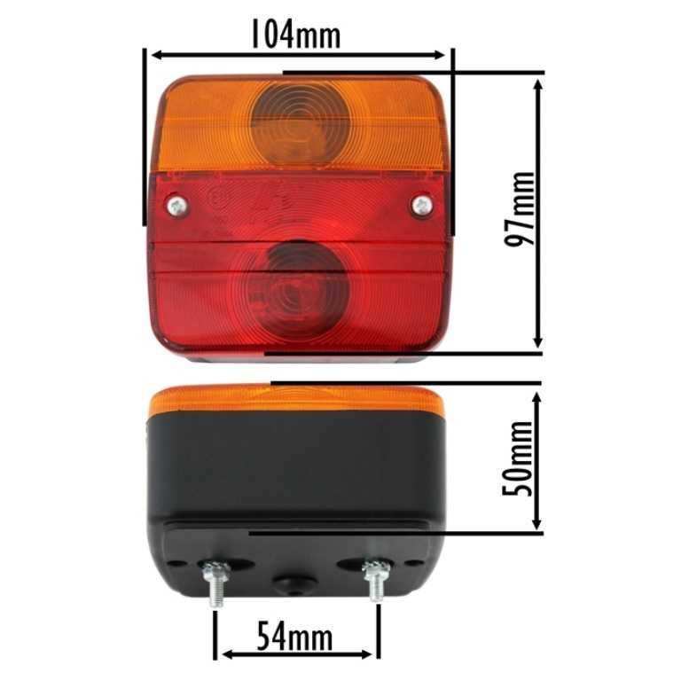 Комплект стопове за Ремарке и Каравана 12V/24V - 2 броя. - снимка 6