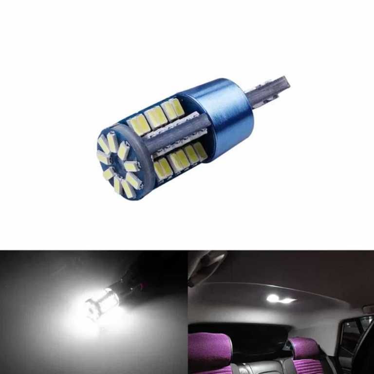 Комплект LED Диодни Крушки тип CANBUS (T10) - Бели 6000K, 12/24V - снимка 2