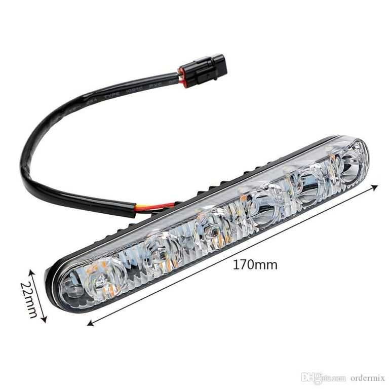 Комплект LED Дневни светлини с лупа 6 диода. - снимка 3