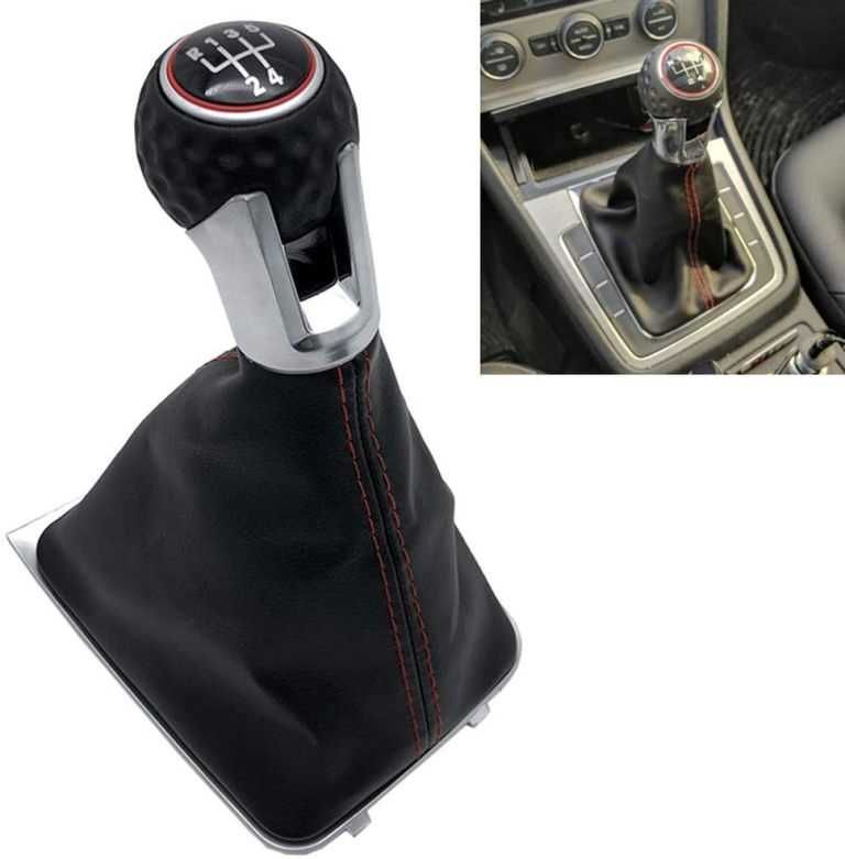 Топка с маншон и рамка Червен Шев VW Golf 7 /2011 -2015/ - 5 и 6ск.* - снимка 4