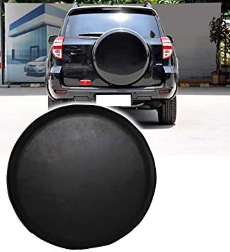 Калъф кожен за резервна гума на джип - 15"/16"цола* - снимка 1