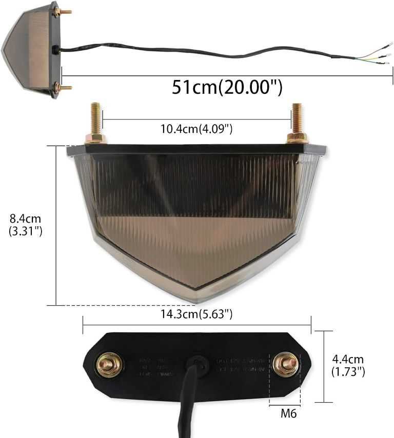 Универсален 12 LED стоп за Мотоциклет/Скутер и ATV. - снимка 4