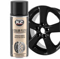 Спрей боя"K2 Color Flex" защитно гумено покритие 400 мл.- Черен Гланц. - снимка 1