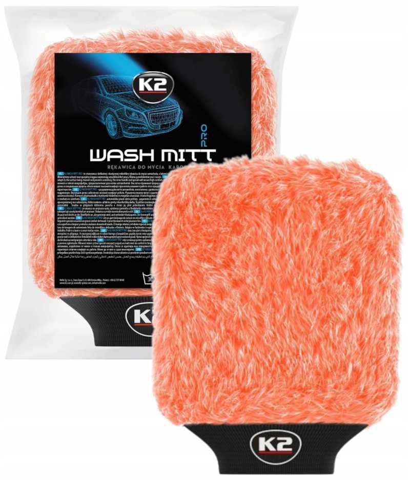 Микрофибърна ръкавица за миене на автомобили K2 Wash Mitt. - снимка 1