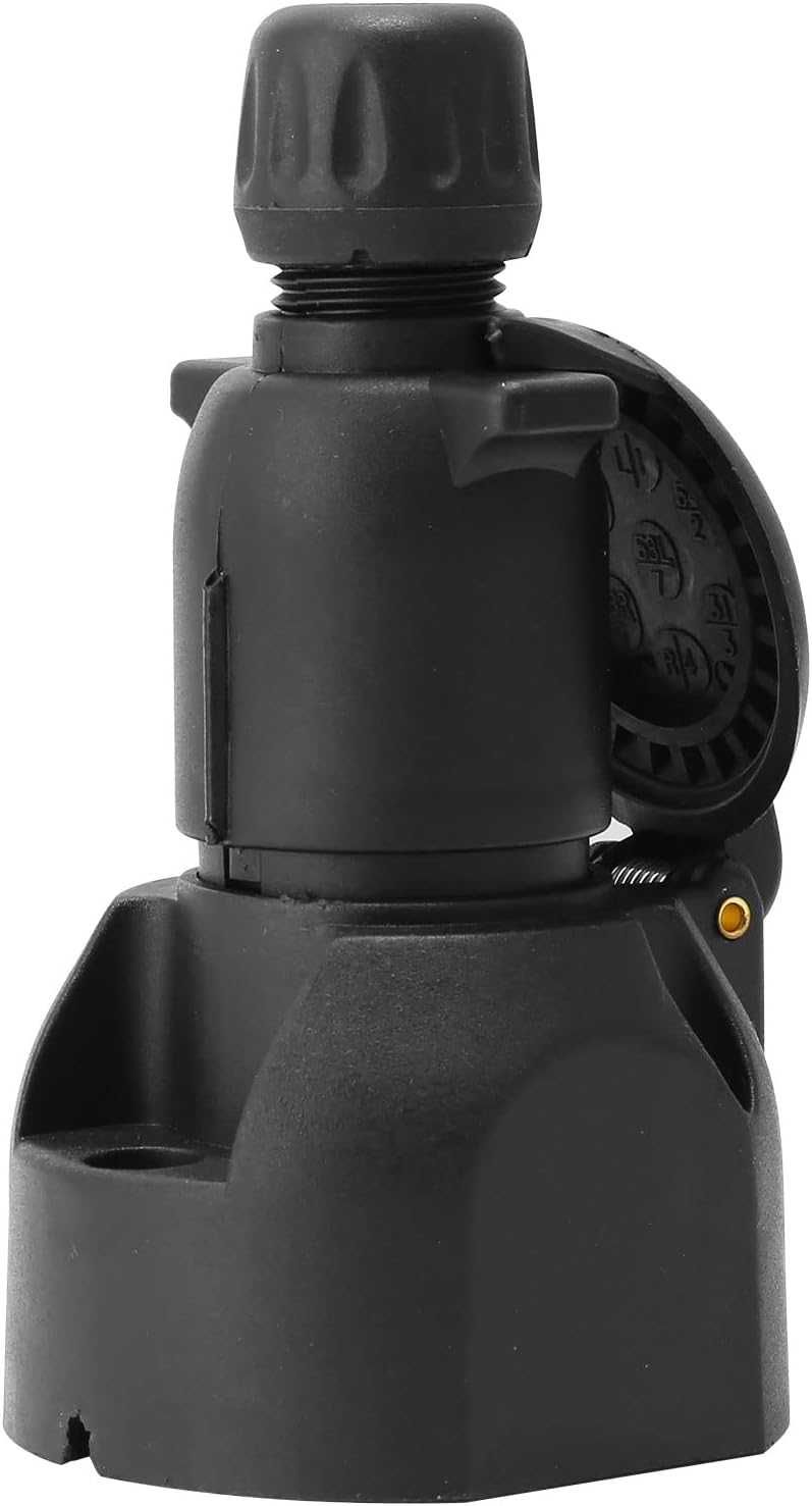 Букса за ремарке пластмасова 7 пина 12V комплект - снимка 2