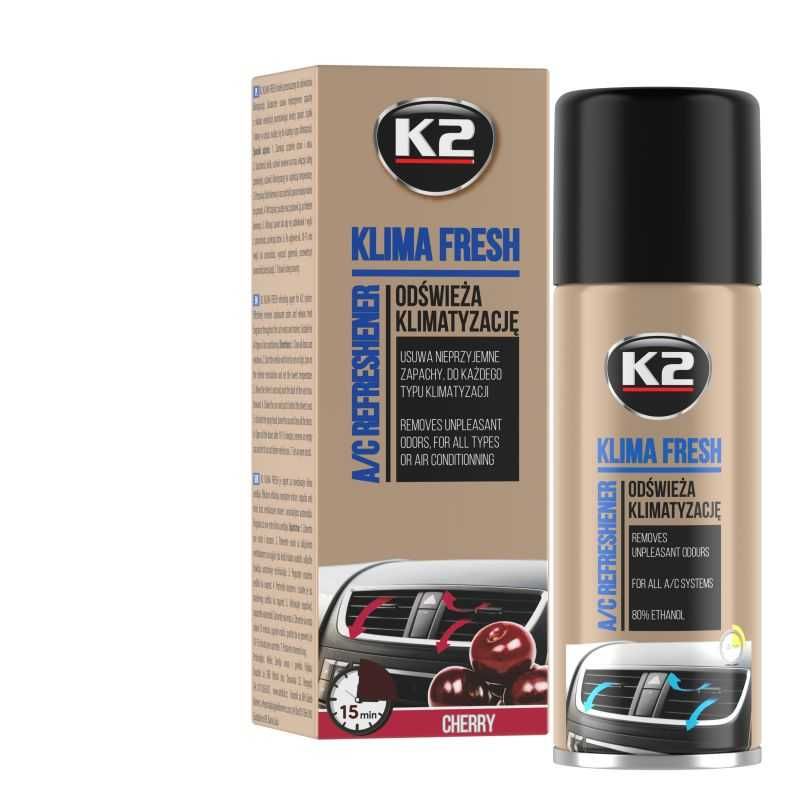 Спрей освежител за климатик К2 150ml -  4 аромата - снимка 5