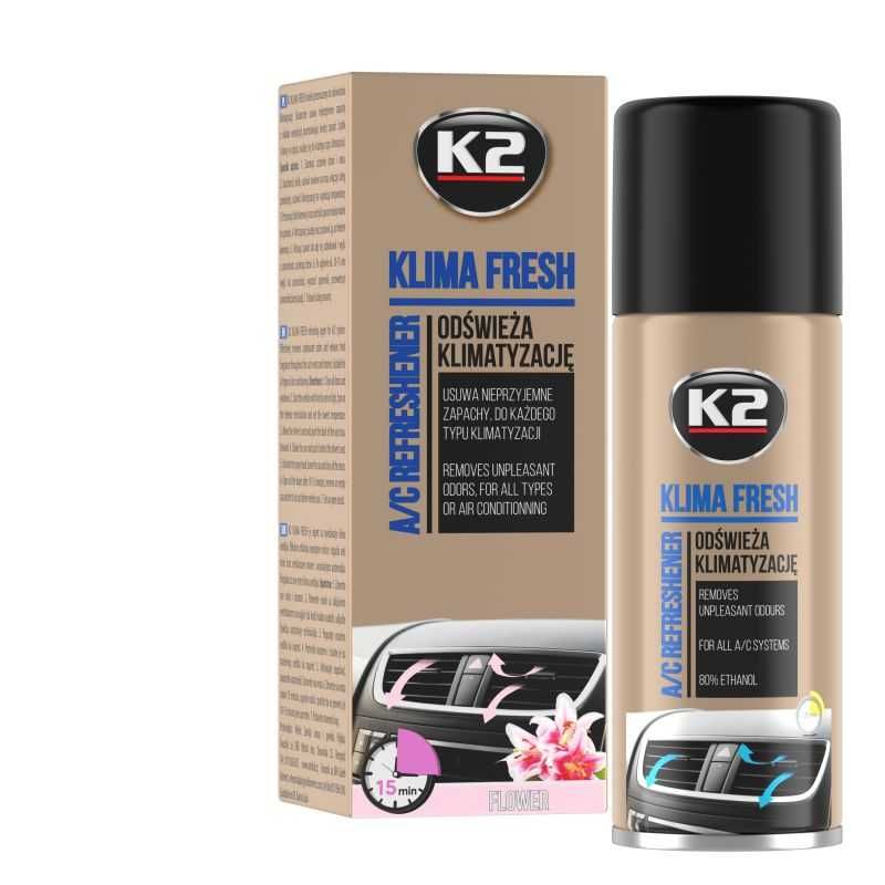 Спрей освежител за климатик К2 150ml -  4 аромата - снимка 7