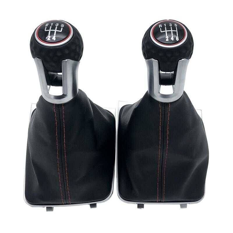 Топка с маншон и рамка Червен Шев VW Golf 7 /2011 -2015/ - 5 и 6ск.* - снимка 2