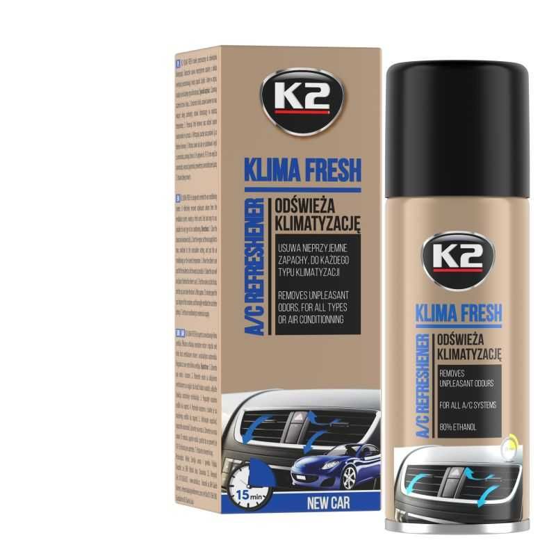 Спрей освежител за климатик К2 150ml -  4 аромата - снимка 8