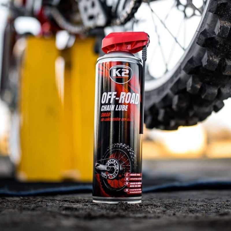 Спрей суха смазка за Мото Вериги K2 - 500 ml. - снимка 4