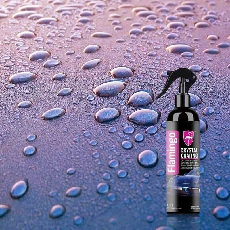 Керамична Течна Полимерна Вакса FLAMINGO Crystal Coating 250ml. - снимка 1