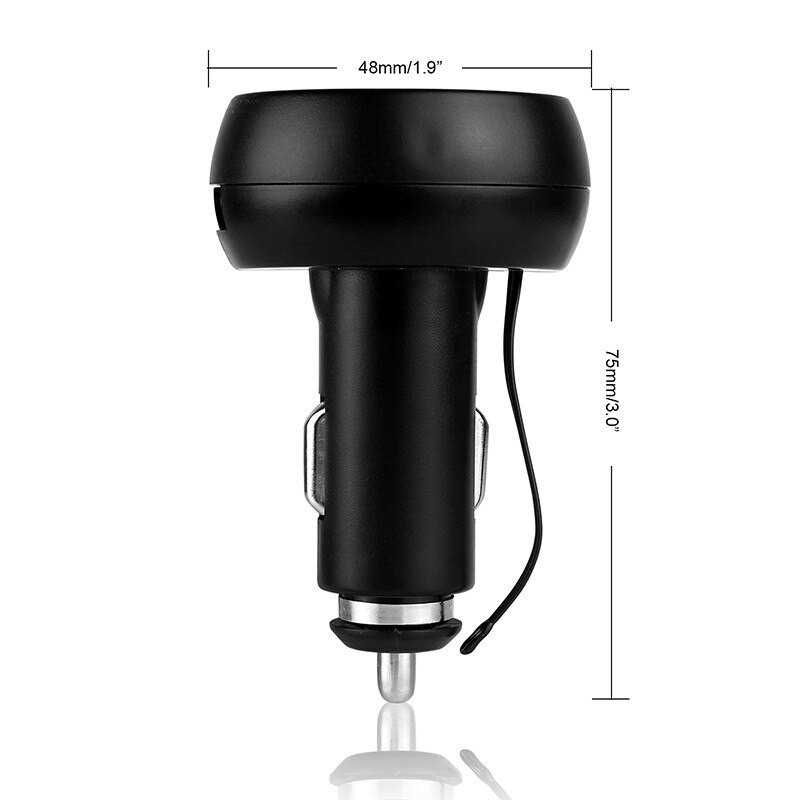 Волтметър за автомобил с термометър и USB порт - 3 in 1 - снимка 5