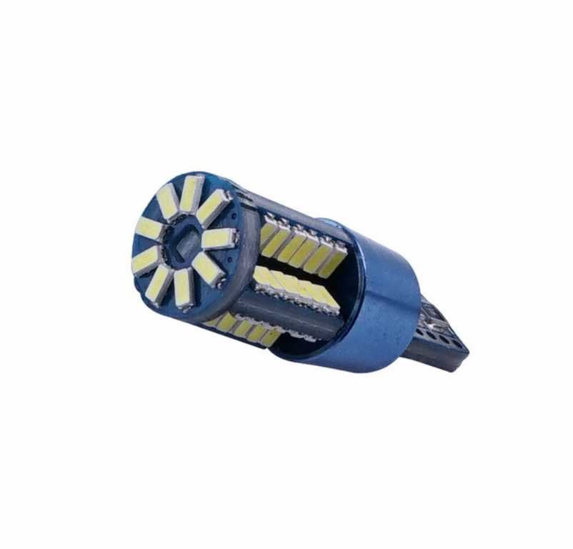 Комплект LED Диодни Крушки тип CANBUS (T10) - Бели 6000K, 12/24V - снимка 4