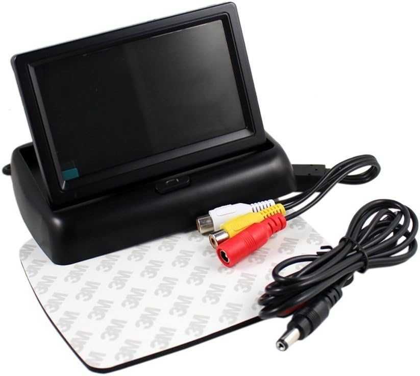 Монитор LCD 4.3" тип табакера за камера за паркиране. - снимка 2