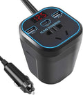 Автомобилен Инвертор/Преобразувател на напрежение 12V/24V към 220V. - снимка 1
