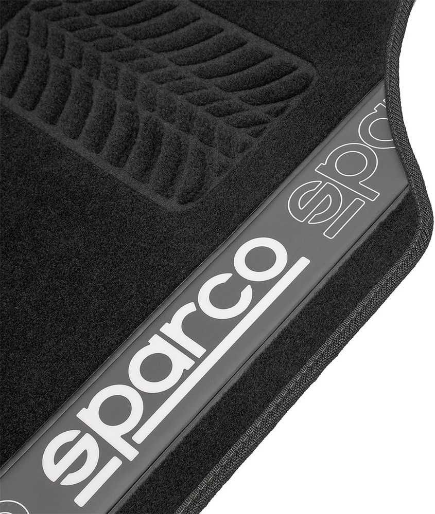 Универсални автомобилни стелки Sparco/Сиви кантове - снимка 4