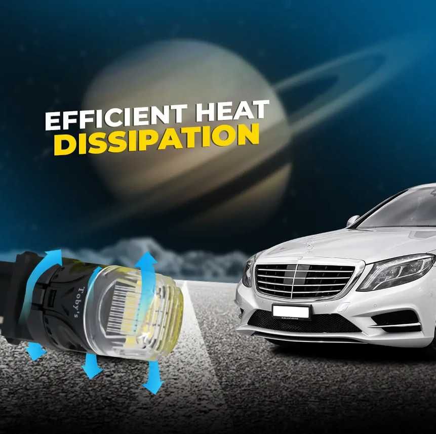 Комплект LED крушки  - T20, 21W, 16 SMD една светлина. - снимка 3