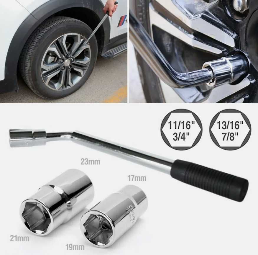 Ключ Телескопичен за Джанти - 17 х 19 х 21 х 23 mm. - снимка 3