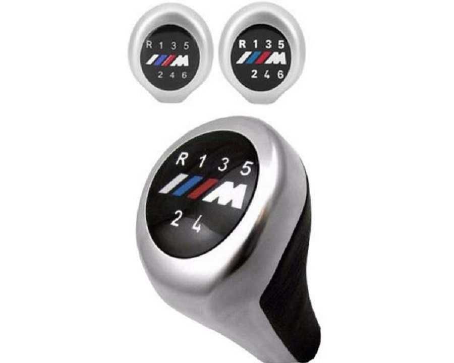 Топка за скоростен лост BMW M Power хром 5 и 6 скорости. - снимка 1