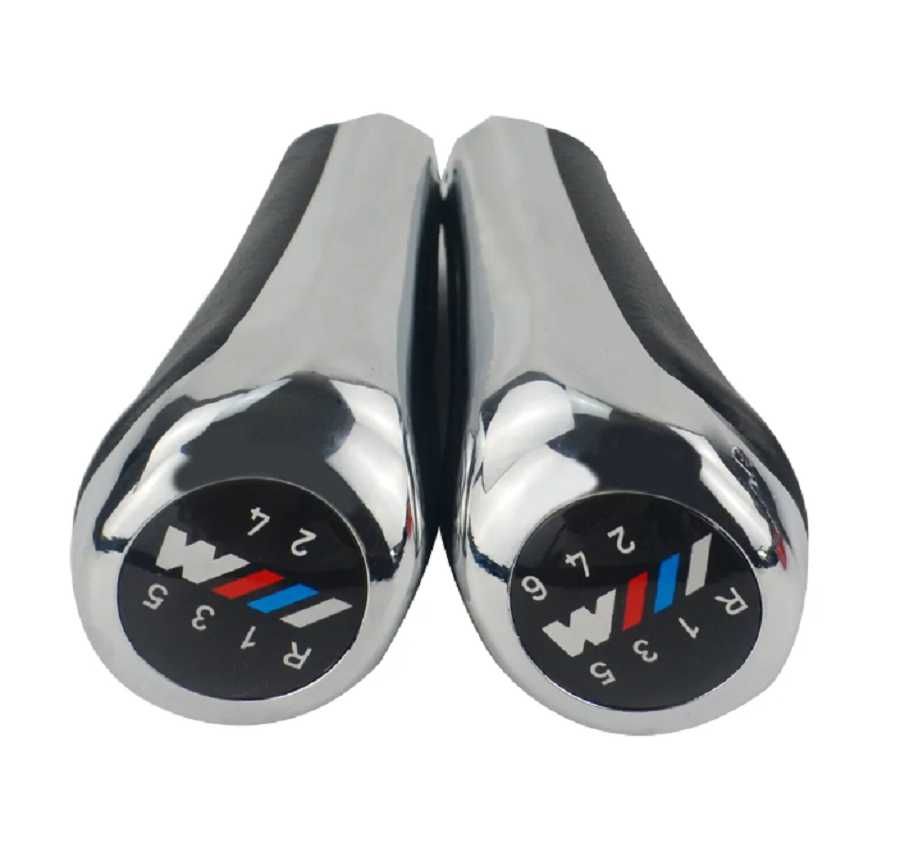 Топка за скоростен лост BMW M Power хром 5 и 6 скорости. - снимка 2