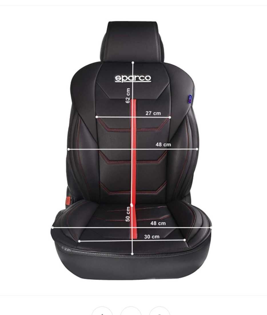 Универсална подложка за седалка Sparco - Черно/Синьо. - снимка 6