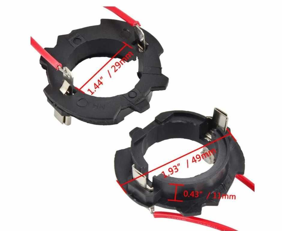 Aдаптери за LED крушка H7 за Volkswagen Golf 5 - 2 броя. - снимка 3