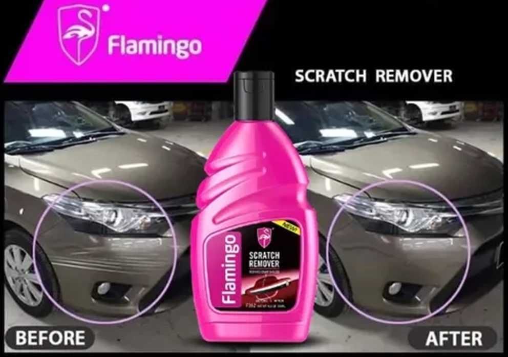 Паста за премахване на драскотини Flamingo Scratch Remover 300 ml. - снимка 4